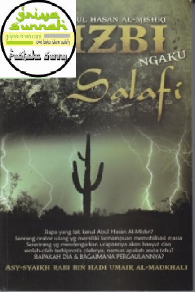 Sampul Buku Abul Hasan Al-Mishri Tokoh Hizbi Ngaku Salafi toobagus publishing